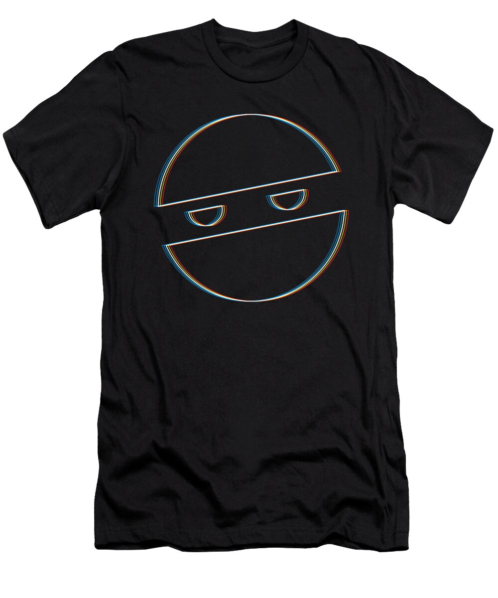 Psychedelic Ninja Gift for Japanese Martial Arts Fans Martin Hicks T-Shirt