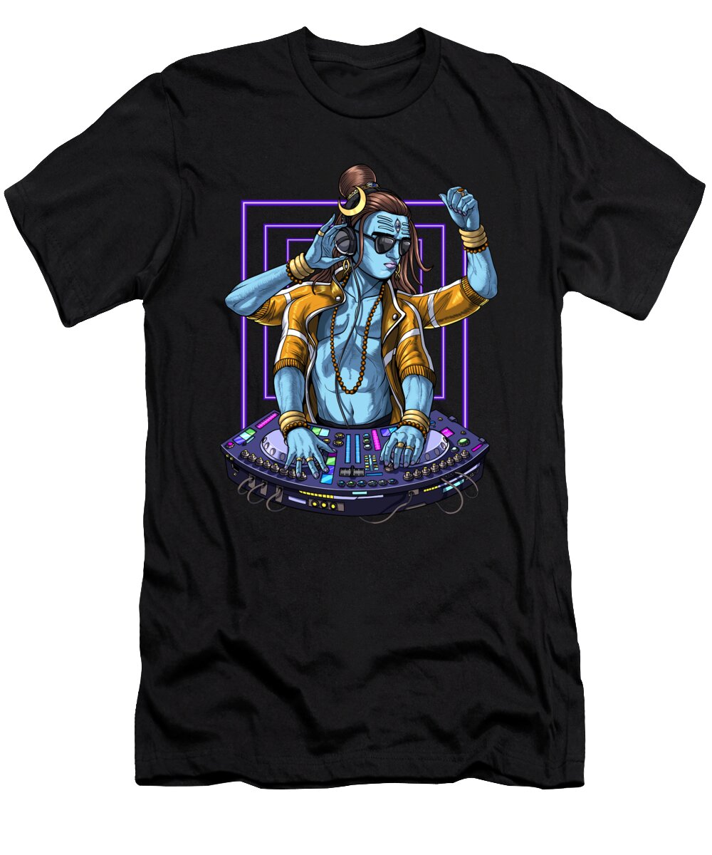 Psychedelic Shiva Psytrance DJ Nikolay Todorov T-Shirt