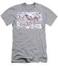Puma Female Stalking Guanaco Herd in Snow Torres Del Nick Garbutt Natureplcom T-Shirt