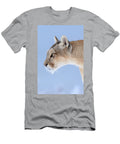 Puma Femalewith Frozen Whiskers Head Portrait Torres Del Nick Garbutt Natureplcom T-Shirt