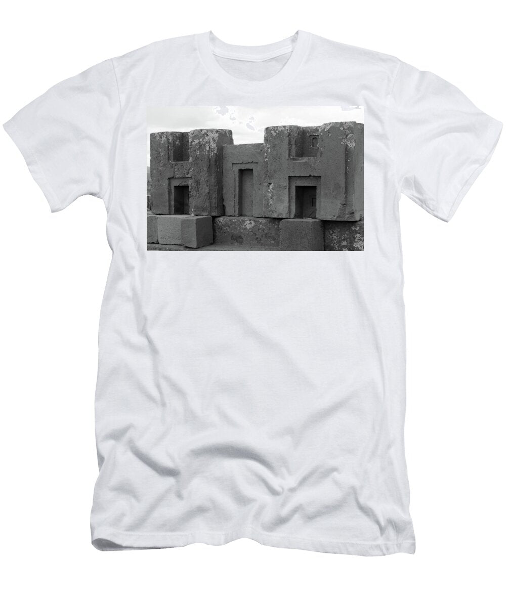 Puma Punku H Blocks Bolivia Aidan Moran T-Shirt