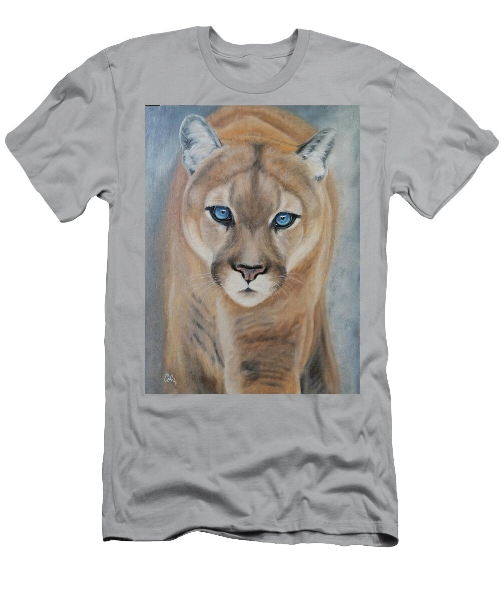 Puma with Blue Eyes Svetlana Misyura T-Shirt
