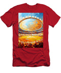 Pumas Unam Olympic University Stadium Stadium with a Vibrant Sunset View Ava Boone T-Shirt