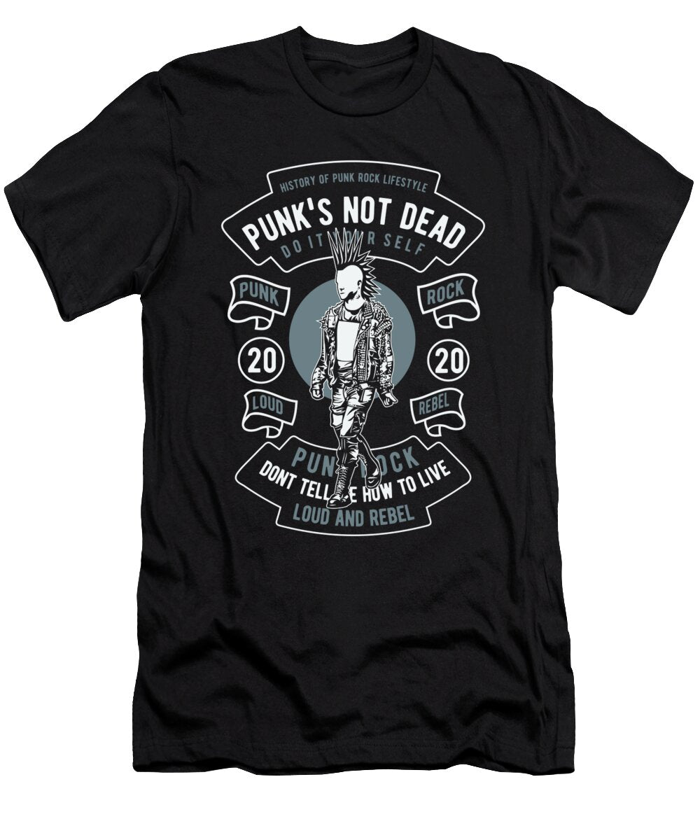 Punk Not Dead Mary Gibbons T-Shirt