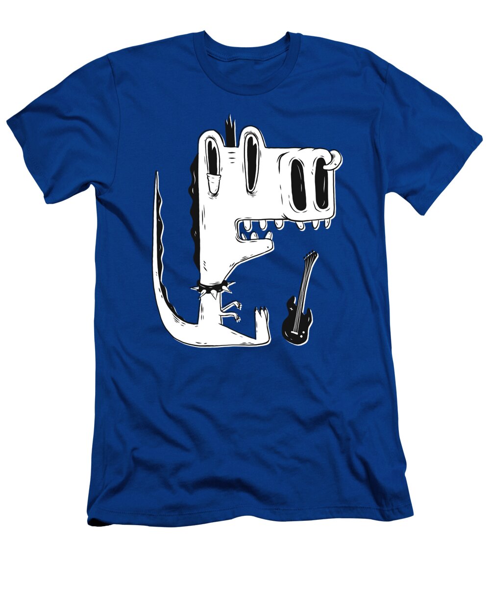 Punk Rock Dinosaur Me T-Shirt