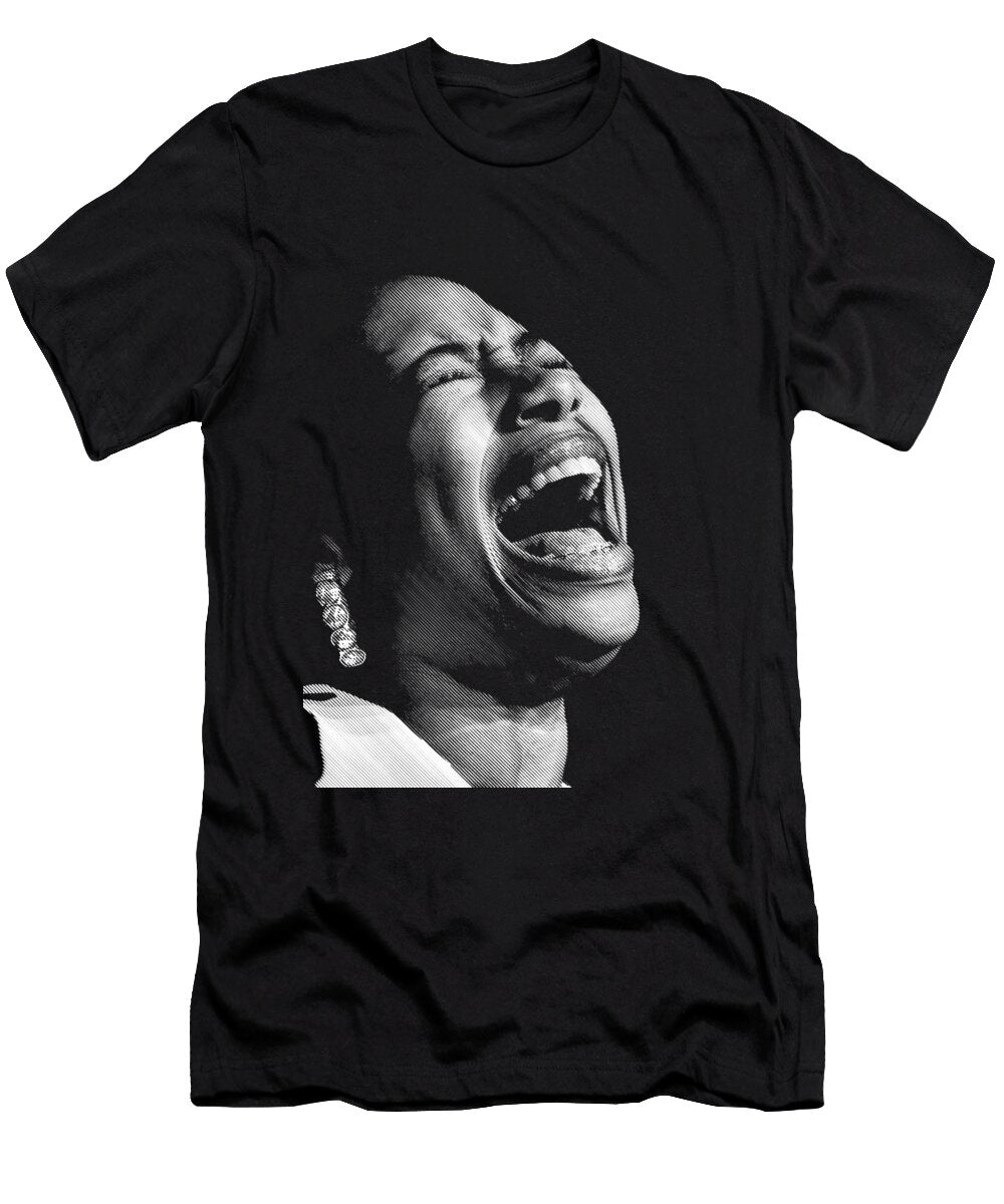 Rachelle Ferrell in Line Art Andika Bahtiar T-Shirt