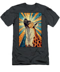 Radiant Hyena Mosaic Spotted Hyena Luna Farmer T-Shirt