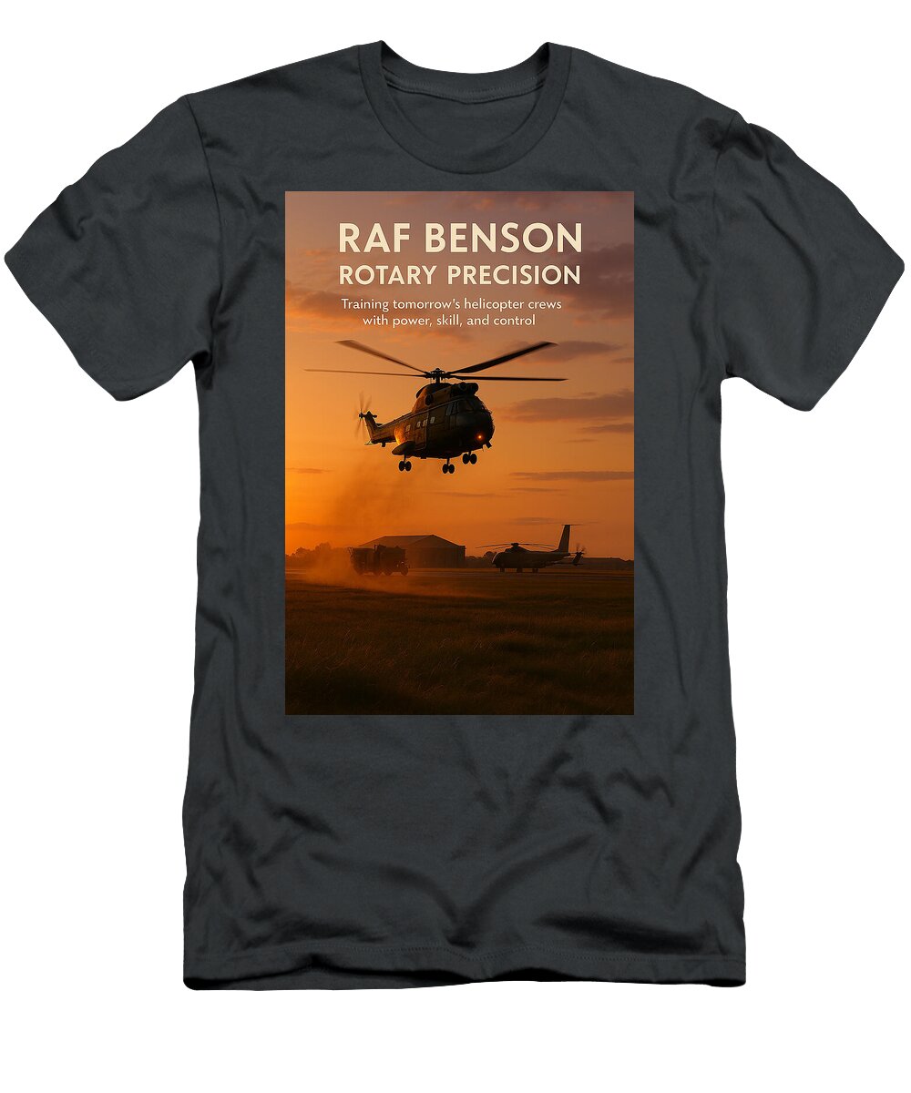 Raf Benson Rotary Precision Start Aviation T-Shirt