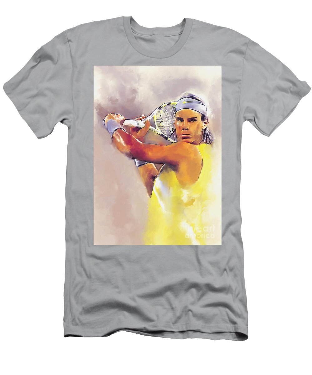 Rafael Nadal 0012 Gull G T-Shirt