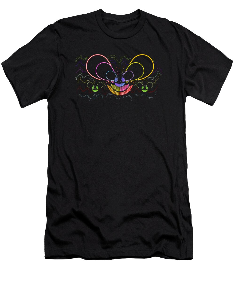 Rainbow Neon Deadmau5 Kaydan Padilla T-Shirt