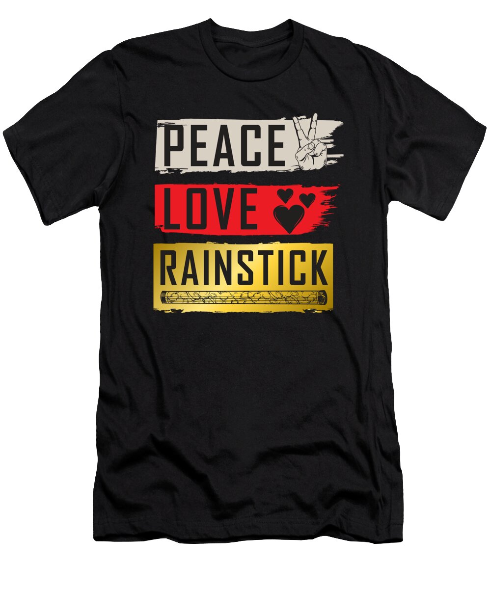 Rainstick Musical Percussion Instrument Tenshirt T-Shirt