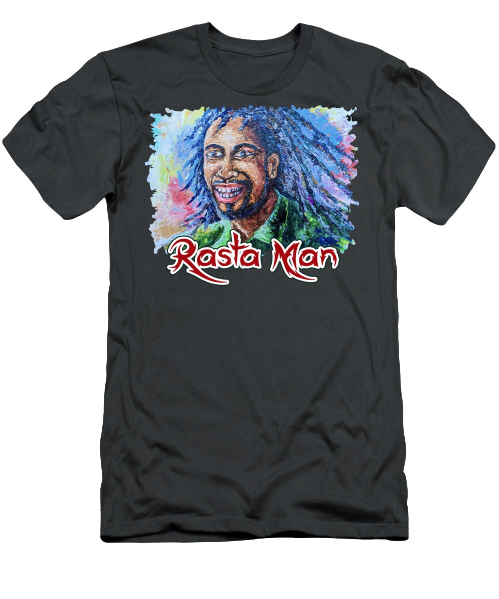 Rasta Man Anthony Mwangi T-Shirt