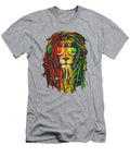 Rasta Reggae Lion Sunglass Art for Rastafarian Lover Alyxl Bauer T-Shirt