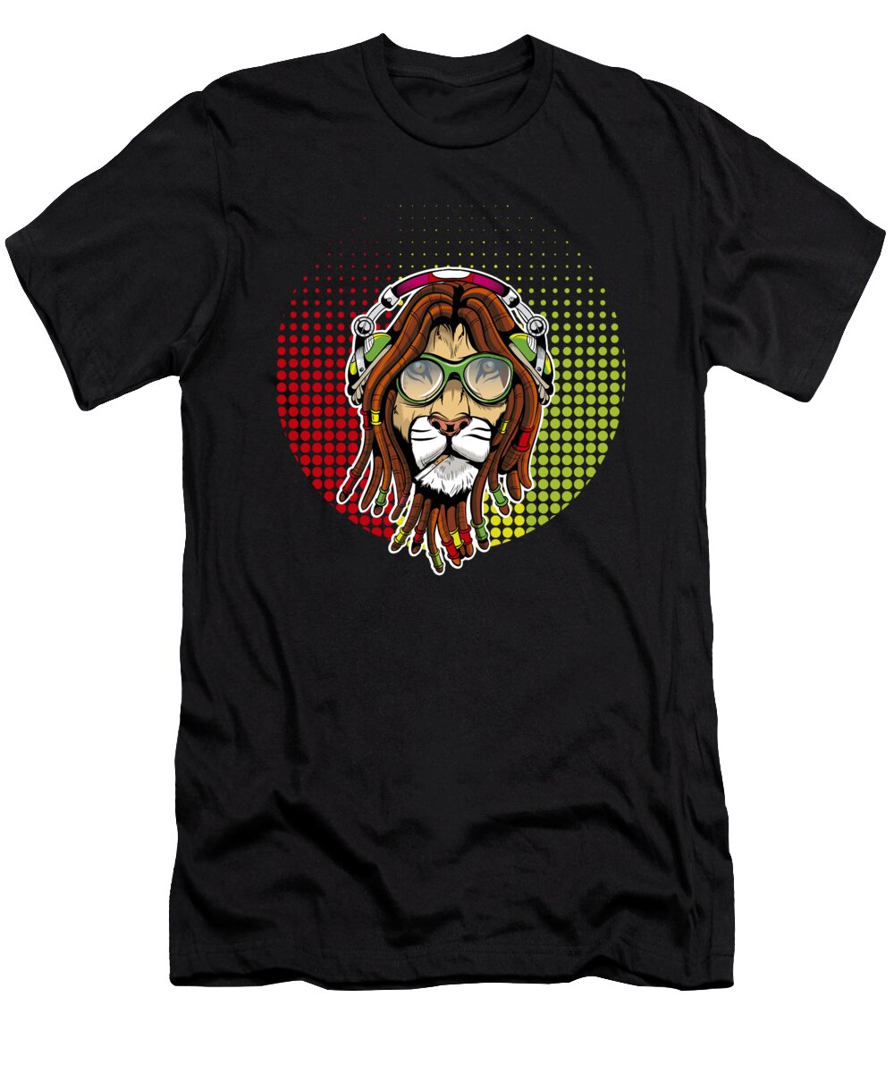 Rastafari Lion Mister T-Shirt
