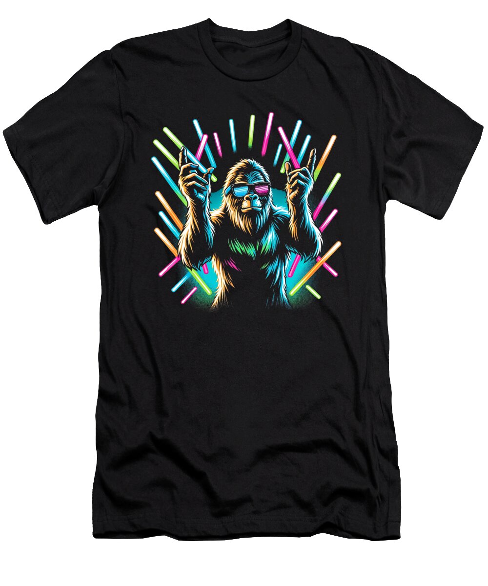 Raver Bigfoot Flippin Sweet Gear T-Shirt