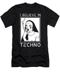 Raver Religion Techno Religion Nun Manuel Schmucker T-Shirt