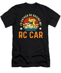 Rc Model Racing Id Rather Be Racing Retro Rc Car Tshirtconcepts Marvin Poppe T-Shirt