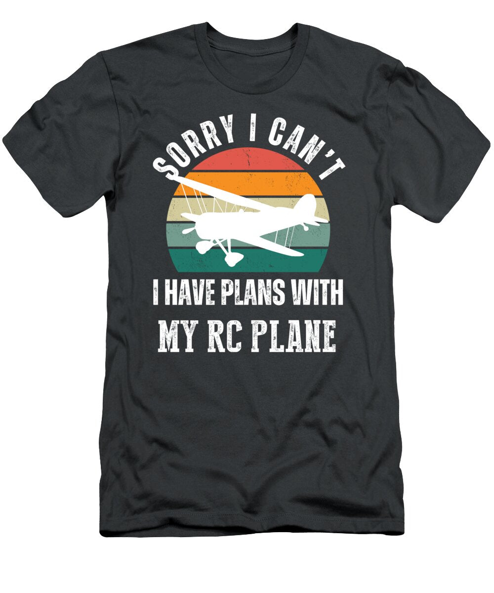 Rc Plane Plans Soar with Humor Flying Passion Rc Plane T-Shirt