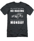 Rccar Racing Mind Accelerate Questions for Monday Thrills Rccar Monday T-Shirt