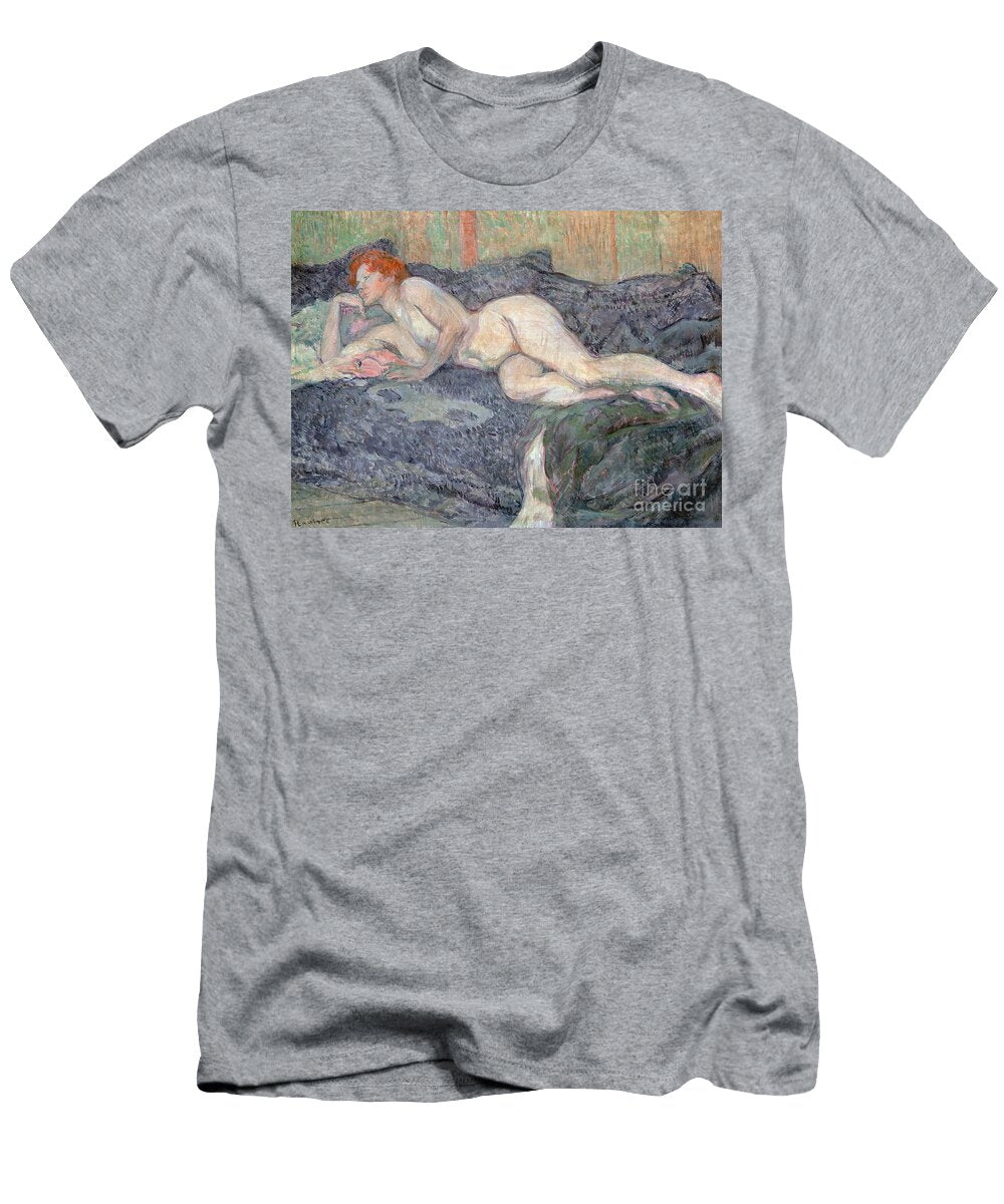 Reclining Nude 1897 Henri De Toulouse Lautrec T-Shirt