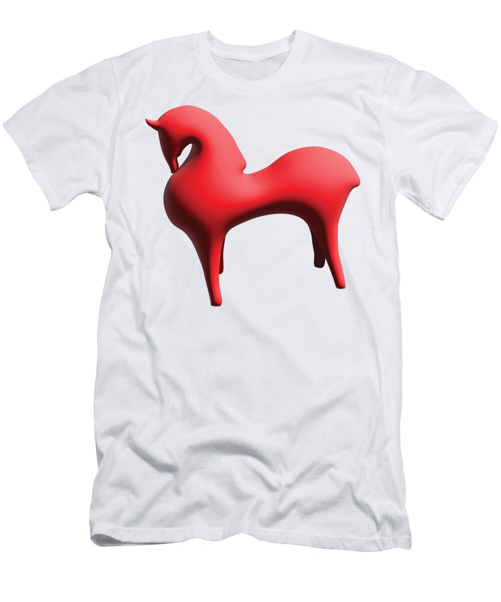 Red Horse Kartick Dutta T-Shirt