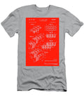 Red Lego Block Print Howard Roberts T-Shirt
