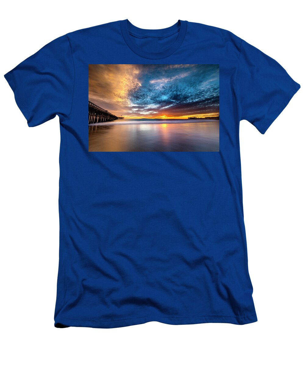 Reflections of Surf and Sky Dan Holmes T-Shirt