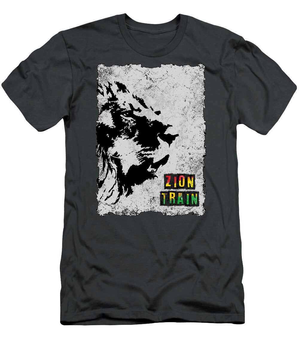Reggae Zion Train Lion Patel Walsh T-Shirt