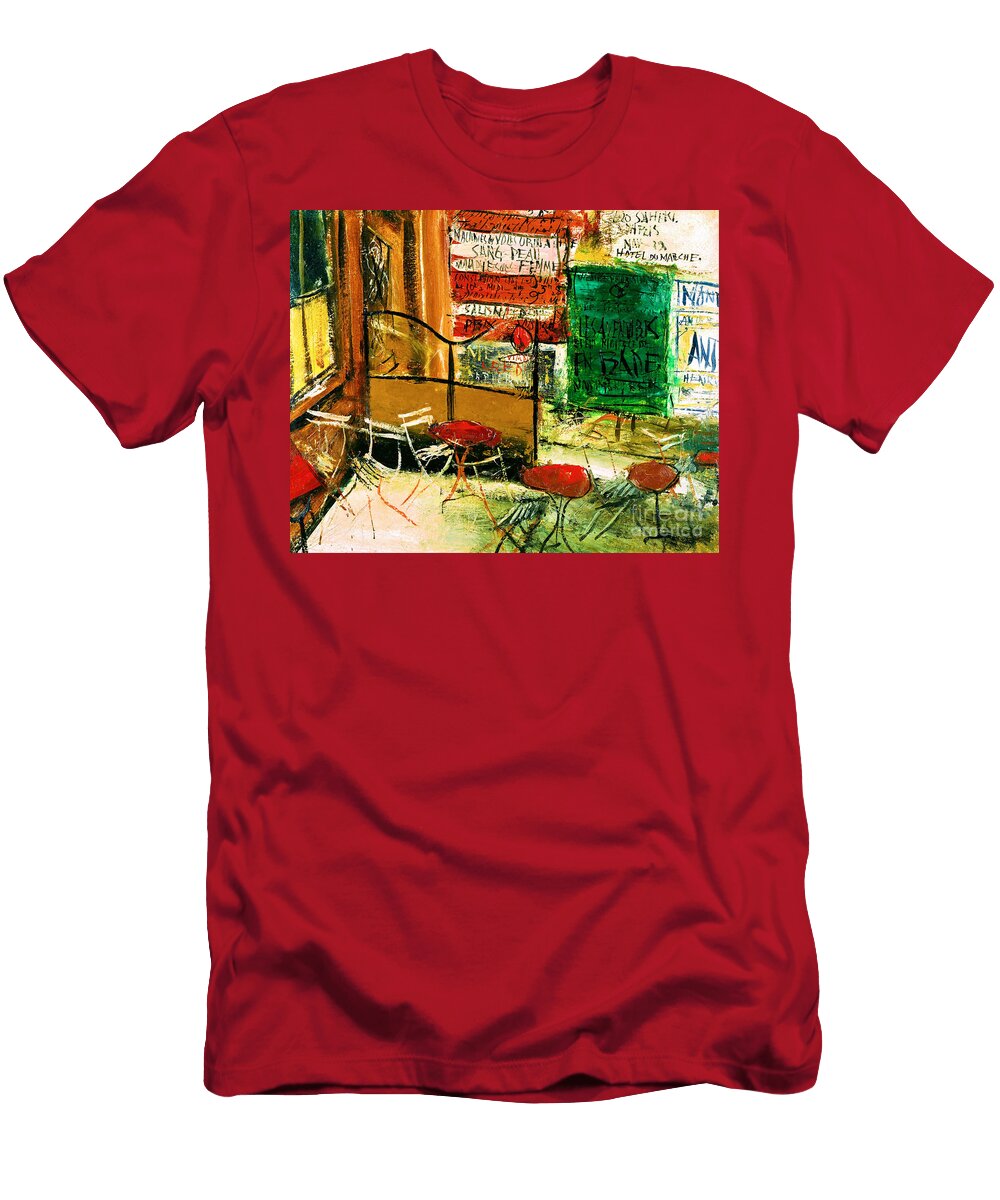 Remastered Art Cafe Terrace By Yuzo Saeki 20240427 Yuzo Saeki T-Shirt