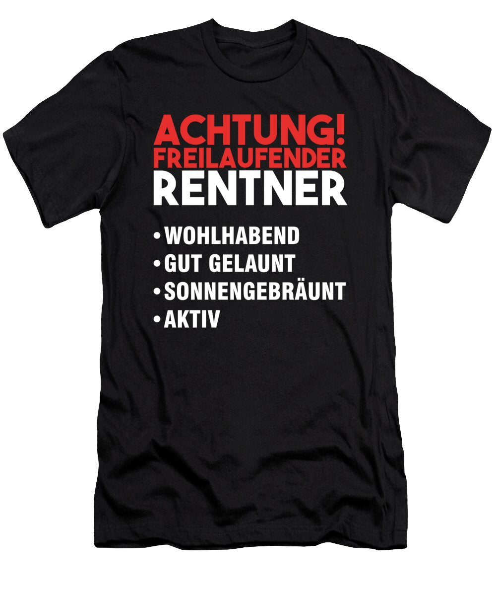 Rentner Rente 2020 Rentnerin Grovater Opa Ruhestand Gromutter Gift Thomas Larch T-Shirt