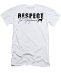 Respect the Greyhounds Dog Racing Greyhound Racer Tshirtconcepts Marvin Poppe T-Shirt