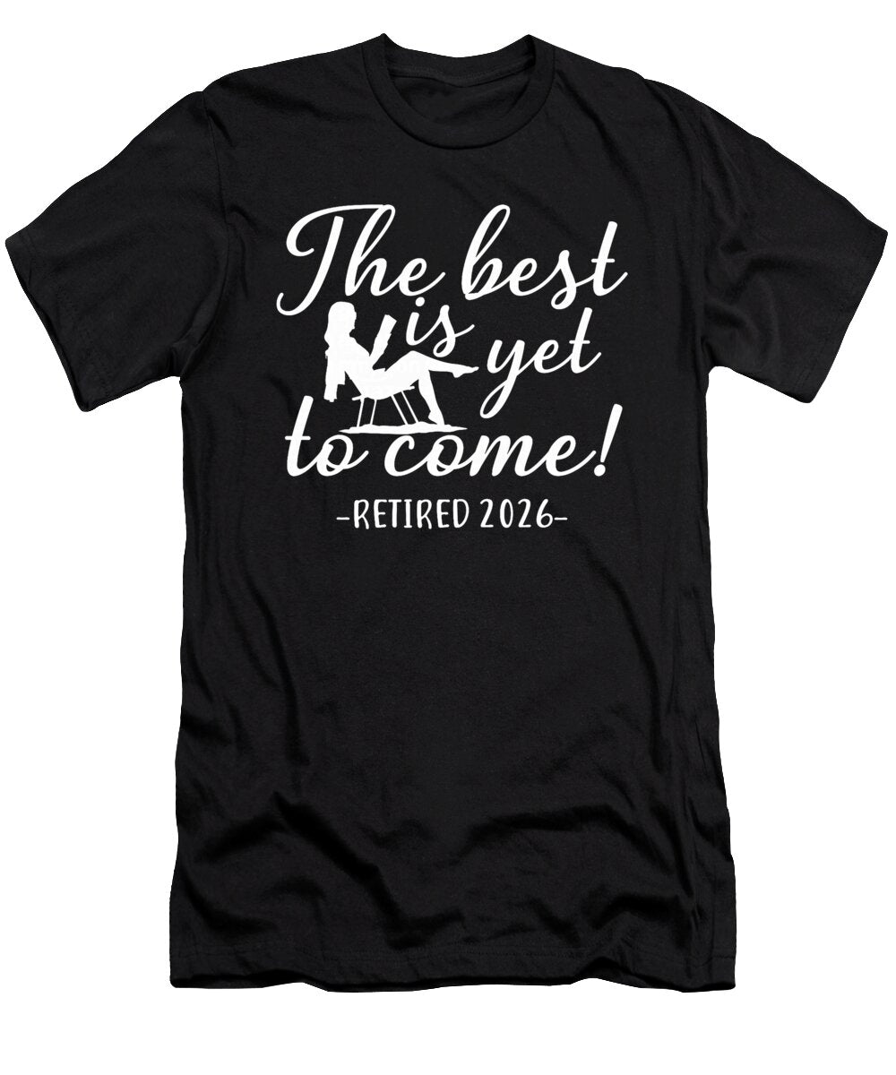 Retired 2026 for Women Her Funny Retirement Sophie Eleanor T-Shirt