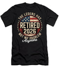 Retired 2026 Funny Retirement Legend Humor Not Sophie Eleanor T-Shirt