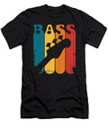 Retro Bass Guitar Silhouette Joanna Redesiuk T-Shirt
