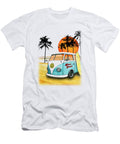 Retro Beach Scene Madame Memento T-Shirt