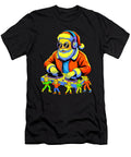 Retro Christmas House Music Santa DJ Techno Rave Zyneu Gangd T-Shirt