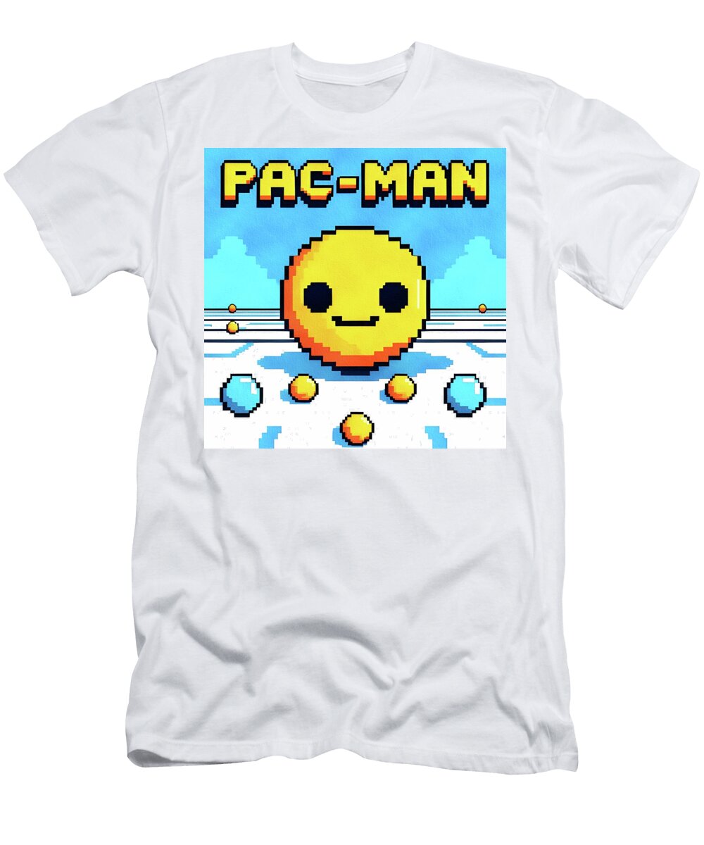 Retro Gaming Pac Man Revival John Springfield T-Shirt