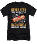 Retro Vintage Harmonica Players Me T-Shirt