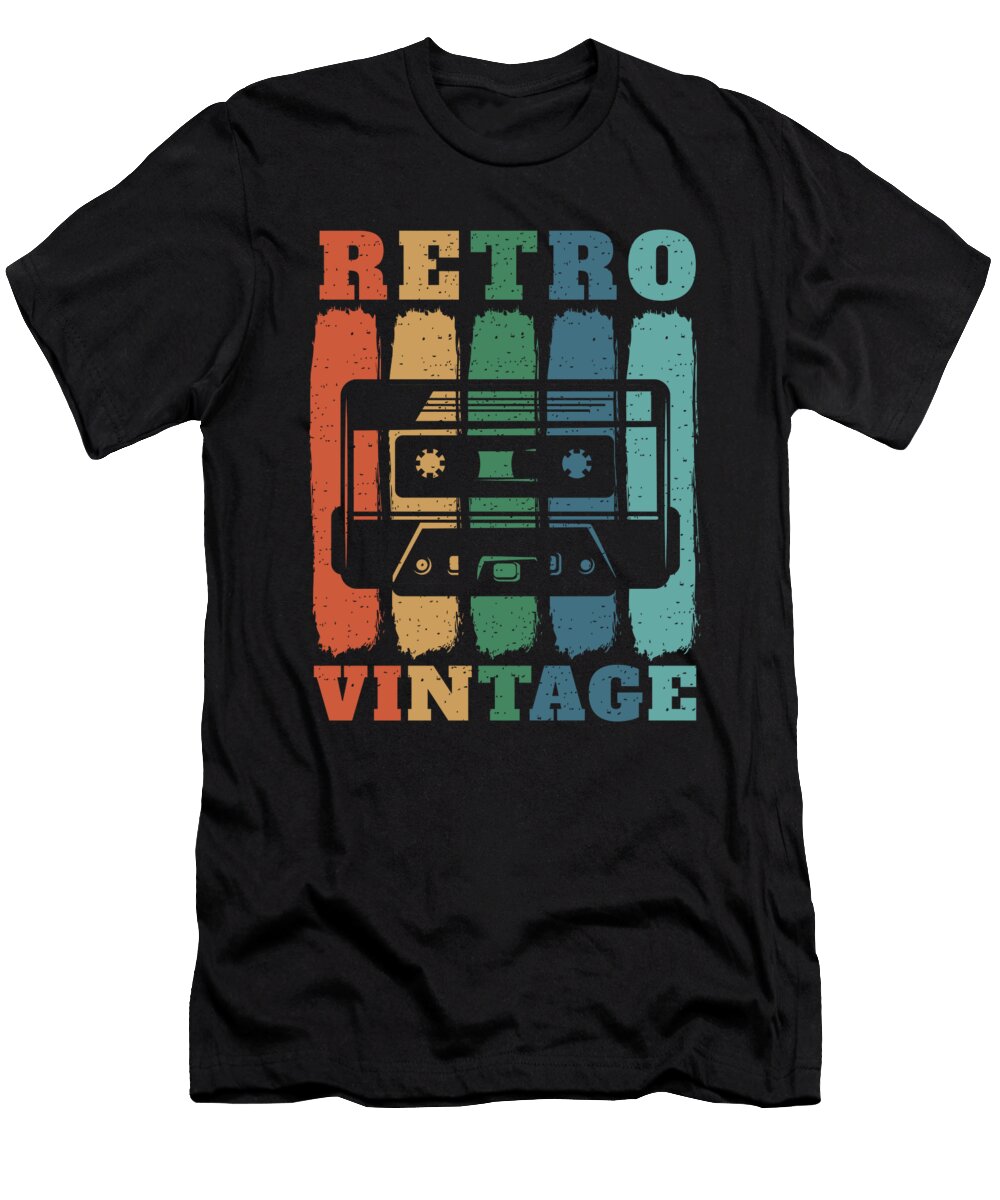 Retro Vintage Music Me T-Shirt