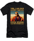 Retro Yes Im Old But I Saw Stevie Wonder on Stage Roya Steward T-Shirt