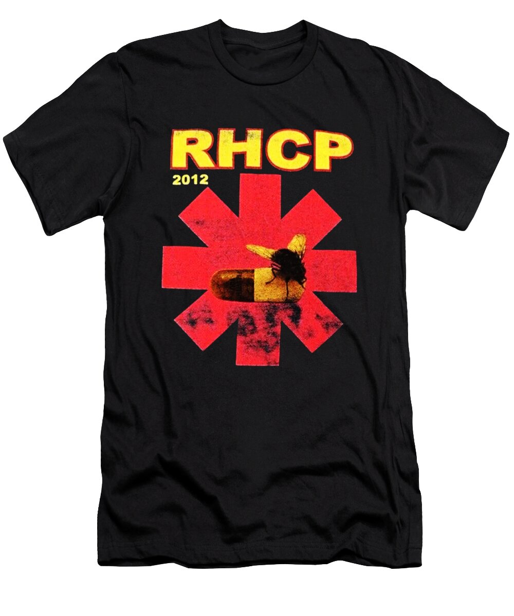 Rhcp 2012 Logo Jordan Anderson T-Shirt