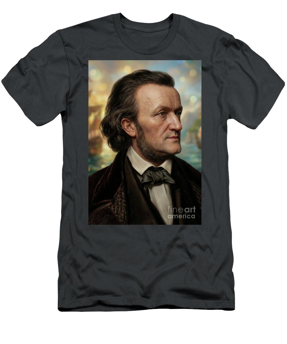 Richard Wagner the Flying Dutchman Vision Gianpiero Lauretta T-Shirt