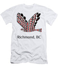 Richmond British Columbia Native Tribal Red Tailed Hawk Raptor Architectural Marvels in West Coast Dnt Prints T-Shirt