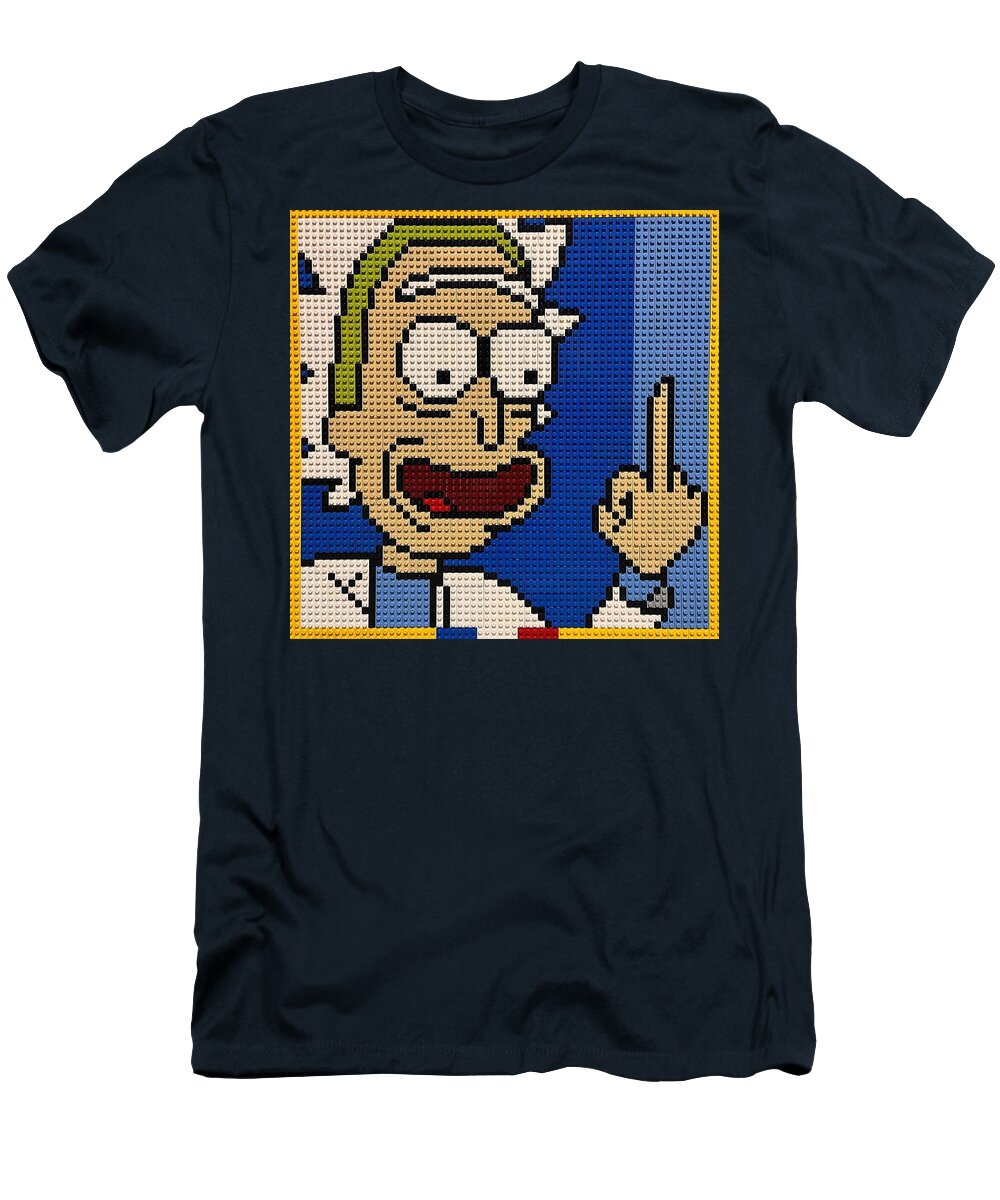 Rick and Morty Lego Huyen Vu T-Shirt