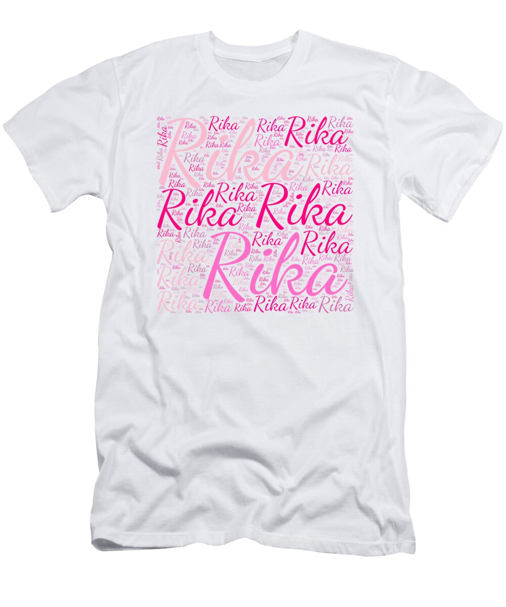 Rika Names Without Frontiers Vidddie Publyshd T-Shirt