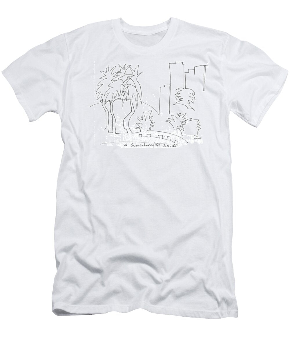 Rio De Janeiro Capacabana 18 Febriary 2016 Tatiana Chernyavskaya T-Shirt