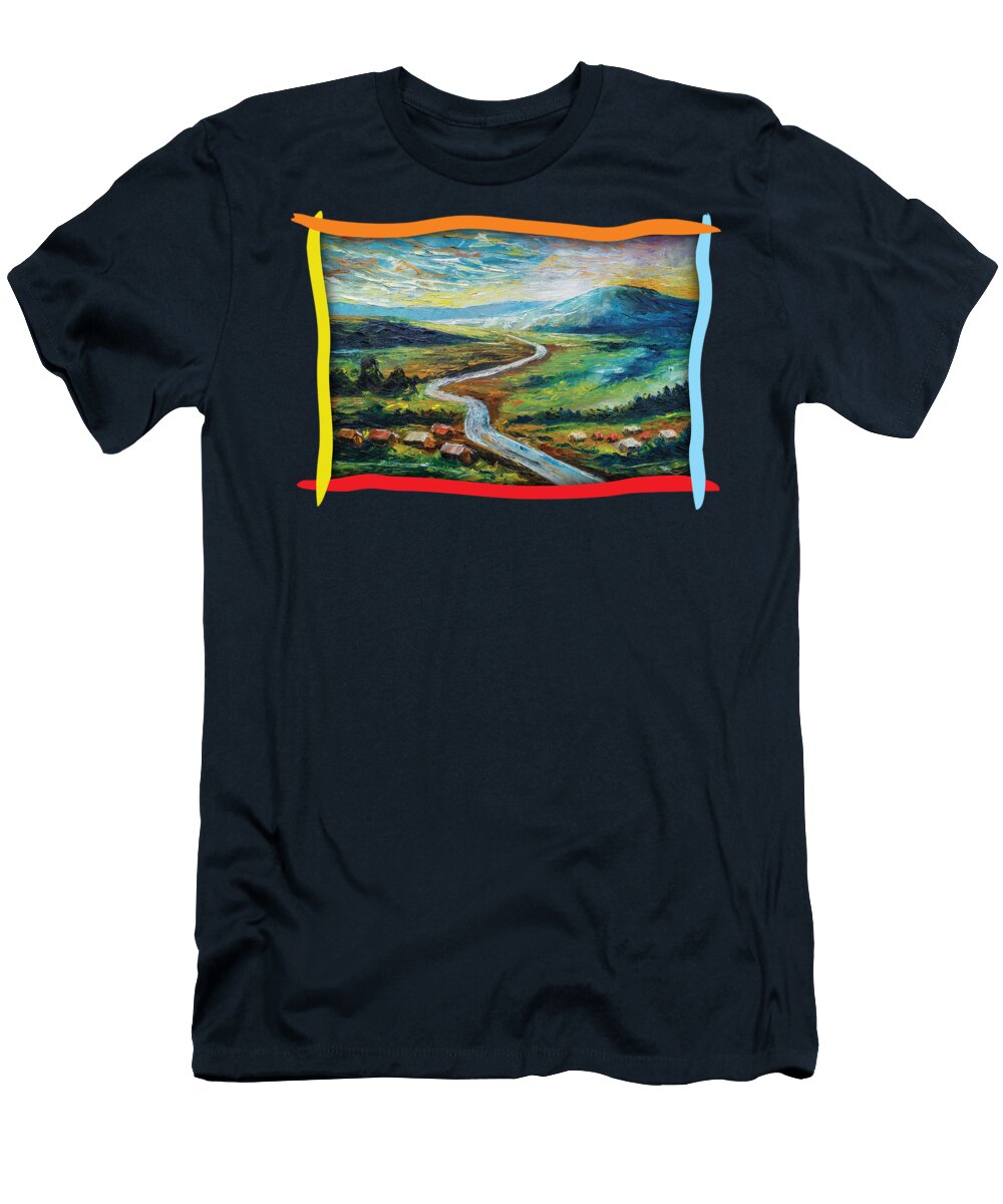 River in the Valley Anthony Mwangi T-Shirt