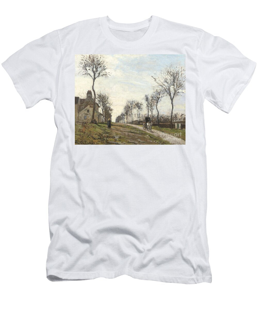 Road in Louveciennes Camille Pissarro T-Shirt