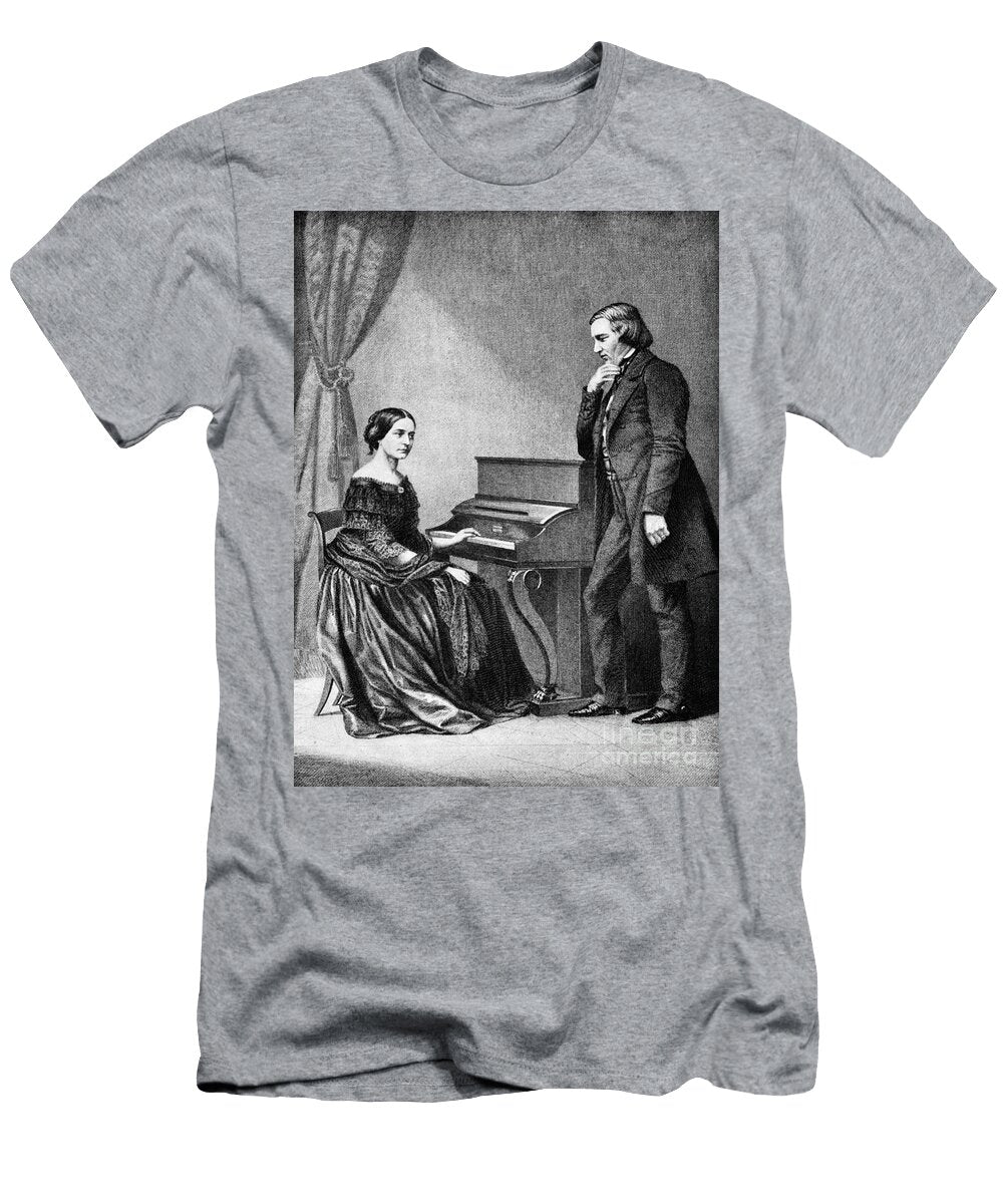 Robert and Clara Schumann German Omikron T-Shirt
