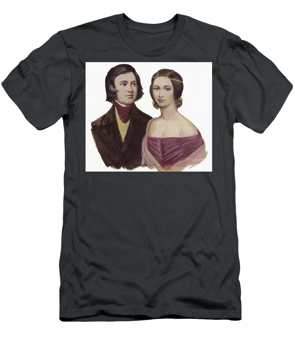Robert Schumann and Clara Schumann Ralph Bruce T-Shirt